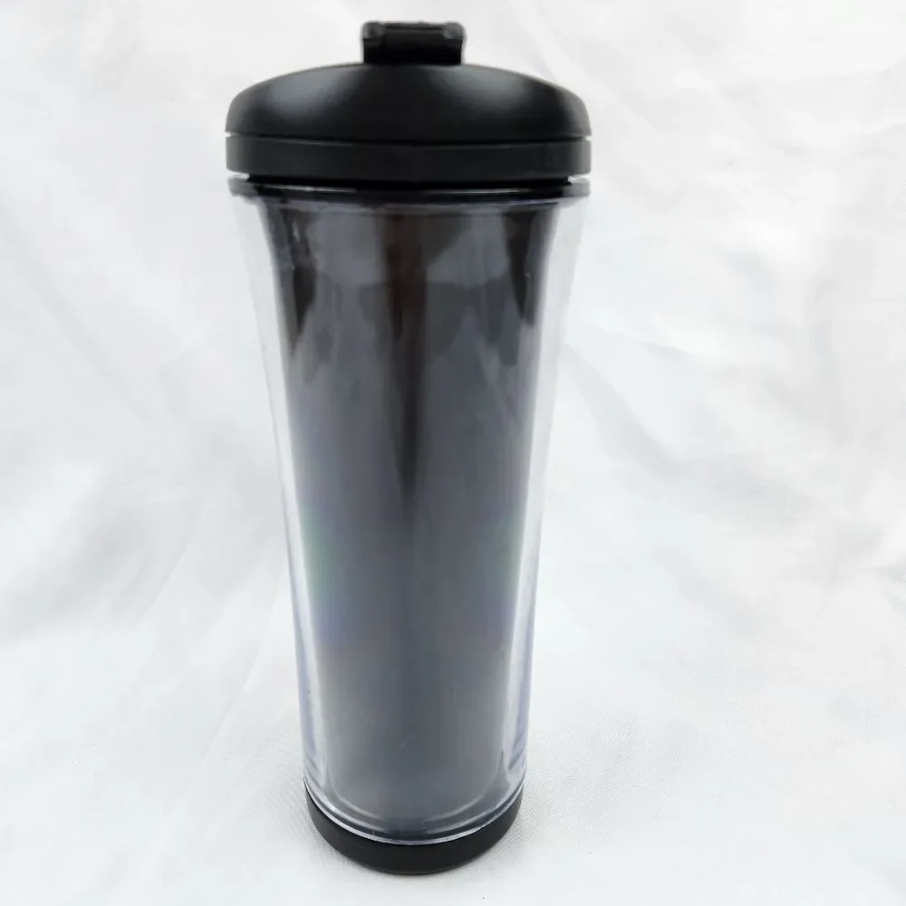 ☕️Starbucks 2007 Black Customizable Create Your Own 16oz Travel Tumbler